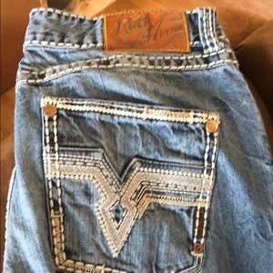 Wrangler “Rock47” Denim designer western jeans